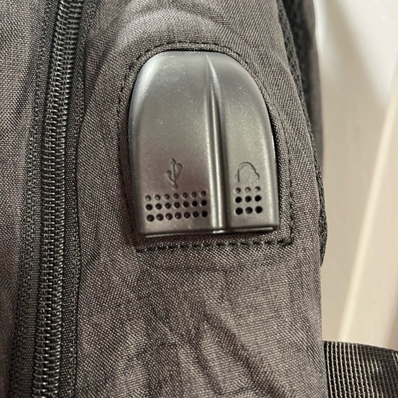 Izod Dark Gray Men's Backpack - Picture 4 of 15